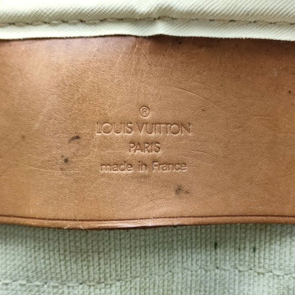 Louis Vuitton Travel Bag Alize 1 Poche Browns - Picture 6 of 10